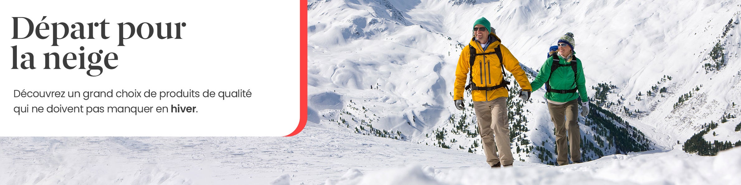 Départ pour la neige