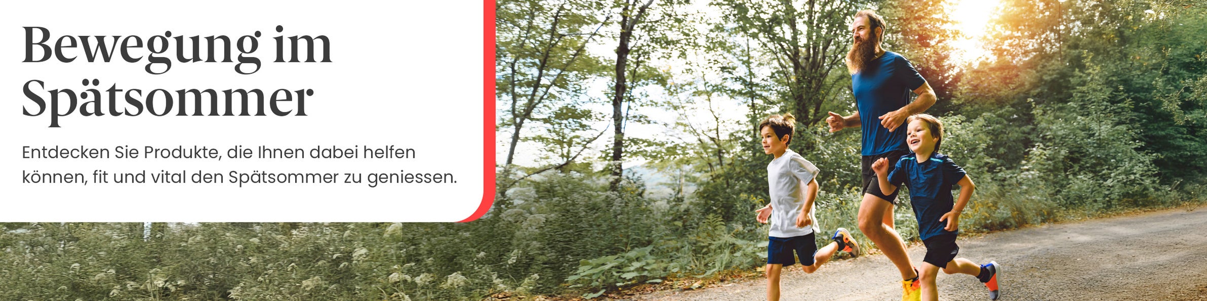 Bewegung im Spätsommer