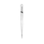 INKgrafiX Pinzette 9,5 Cm – Aus Chirurgenstahl, Geriffelter Griff, Für Haarentfernung & Präzision
