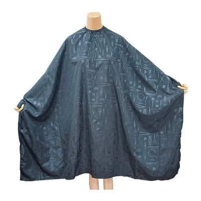 Haarschneideumhang "Salon Tools" Black