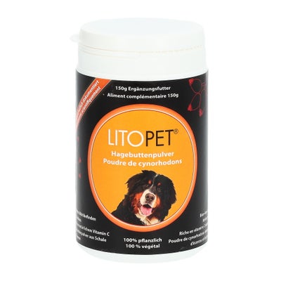 poudre de cynorhodon d'origine danoise pour les chiens
