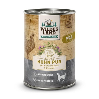 Adult Huhn Pur mit Hühnerfleisch & Distelöl 6 x 400 g