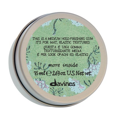 More Inside - This is a Medium Hold Finishing Gum More Inside - This is a Medium Hold Finishing Gum