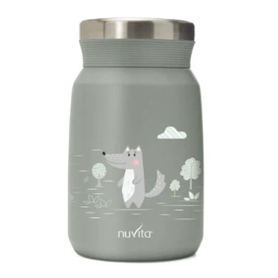 Thermobehälter aus Edelstahl, grün Thermobehälter aus Edelstahl, grün