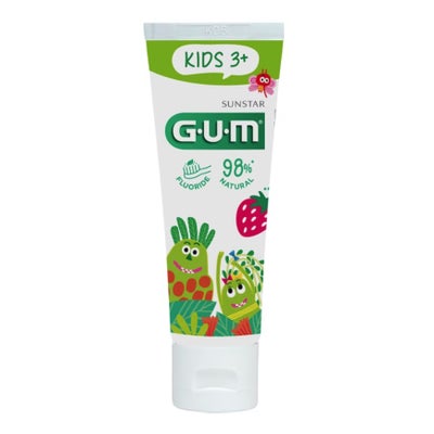 Kids dentifrice 3+ ans fraise