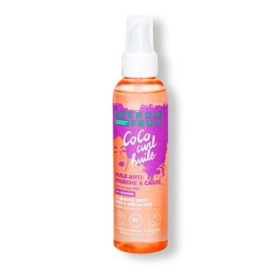 huile Sublimissime sans silicone cheveux ondulés à bouclés huile de coco bio