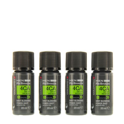 Men Reshade - 4CA: Brun Cendré 4 x 20 ml