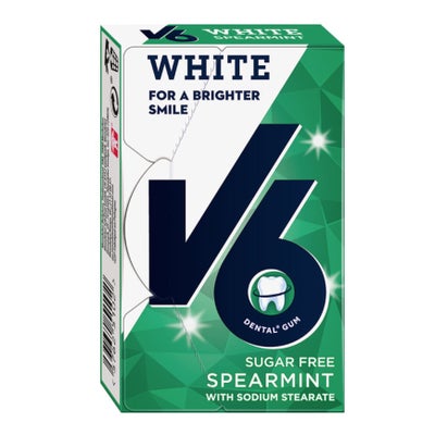 White chewing gum Spearmint White chewing gum Spearmint