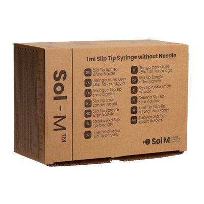 seringue sans aiguille 1 ml SlipTip