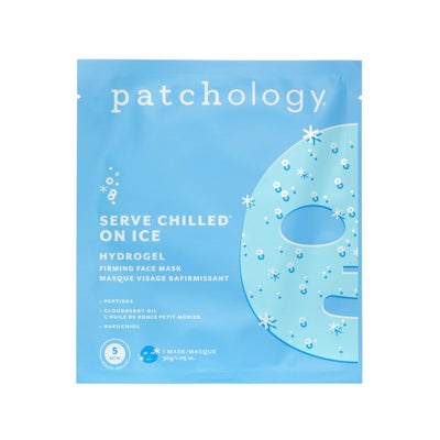 Serve Chilled On Ice Hydrogel Mask Single