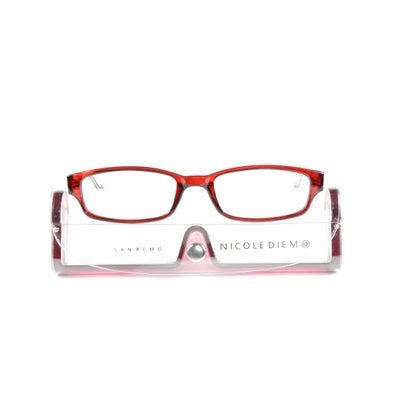 Lunettes lecture San Remo red 2.5