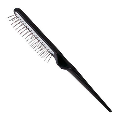 Toupierbürste ohne Noppen Schwarz Toupierbürste ohne Noppen Schwarz