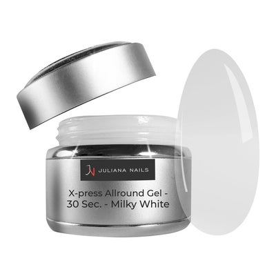 X-press Allround Gel - 30 Sec. - Milky White