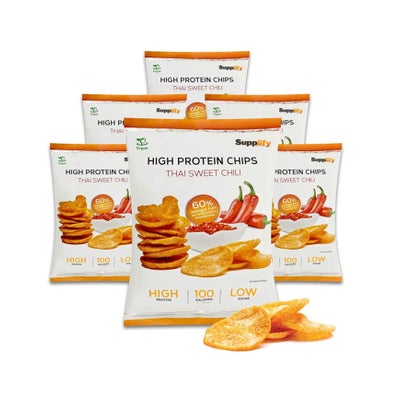 Chips High Protein Thai Sweet Chili 6 x 50 g