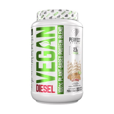 Diesel Vegan 100% Plant Based Protein, Vanilla Ice Dream