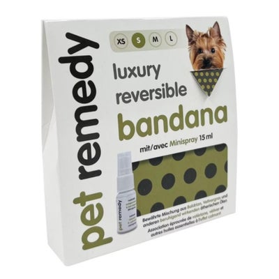 Bandana mit Minispray 15ml, Grösse S, 380x445mm