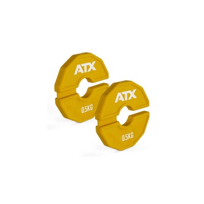 Add-On Flex Plate - Rubber 2 x 0,5 kg - yellow