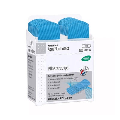 Strips de pansement AquaFlex Detect, 7.2 x 2.5 cm