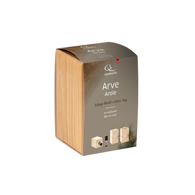 AROLE parallélépipède en arole avec huile essentielle d’arole AROLE parallélépipède en arole avec huile essentielle d’arole