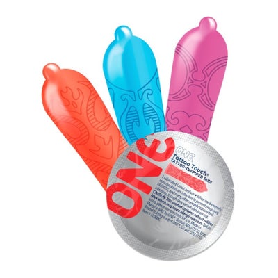 Tattoo Touch farbige Kondome