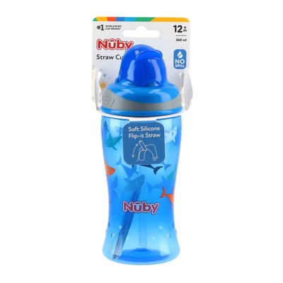 Trinkhalmbecher Flip-It Flamingo und Hai Trinkhalmbecher Flip-It Flamingo und Hai