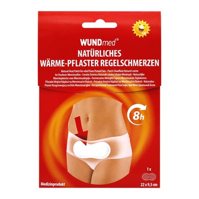 Regelschmerzen-Wärmepflaster 22x9.5cm weiss 8 Stunden
