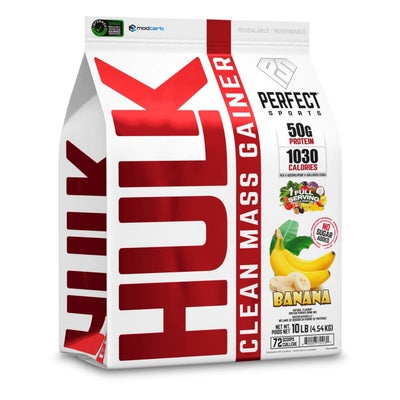 Hulk Clean Mass Gainer, Banana