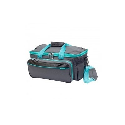 Sacoche de médecin GPS, gris/turquoise