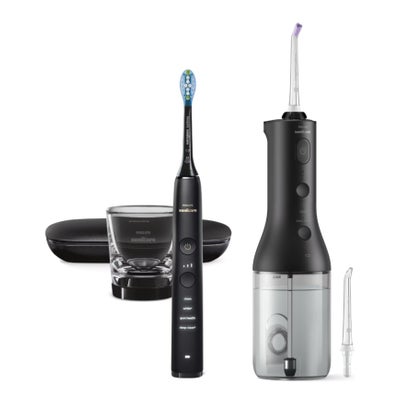 Sonicare Combo Pack DC 9000 & Power Flosser 3000 schwarz/schwarz
