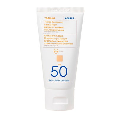 Yoghurt Tinted Sunscreen Face Cream SPF 50