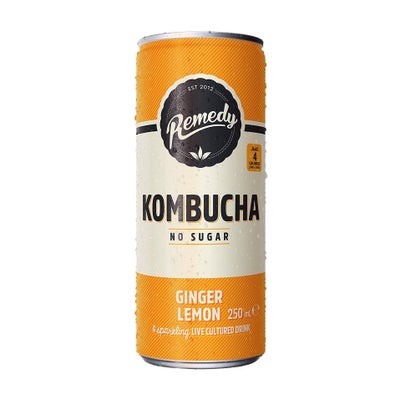 Kombucha Ginger Lemon