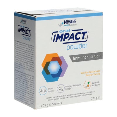 immunonutrition vanille 5 x 74 g poudre