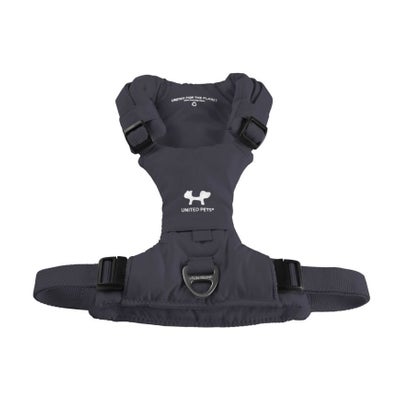 Citylife harnais pour chiens dark grey, tour de ventre 57-78cm