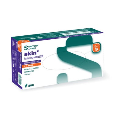 skin² Nitril-Untersuchungshandschuh, Grösse S