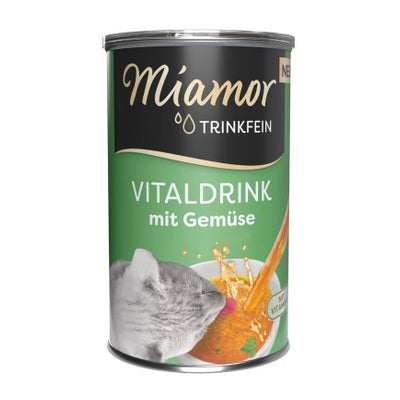 Trinkfein Vitaldrink mit Gemüse für Katzen