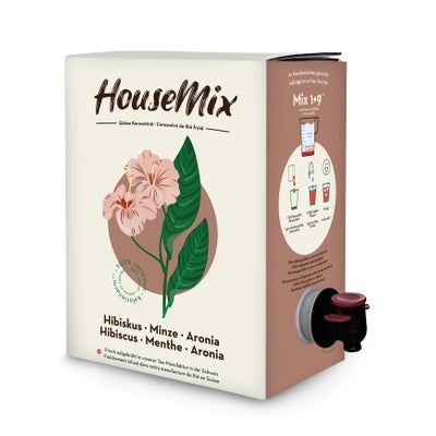 Eistee Konzentrat, Hibiskus & Minze & Aronia