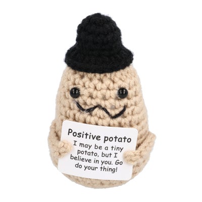 Positive Potato mit Hut
