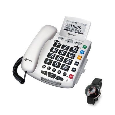 Festnetztelefon Serenities mit Notrufarmband