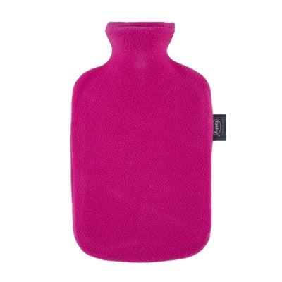 Wärmflasche Vliesbezug himbeere Wärmflasche Vliesbezug himbeere