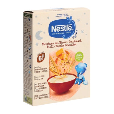 Baby-Brei Pyjama Mehrkorn mit Biscuit-Geschmack 6 Monate