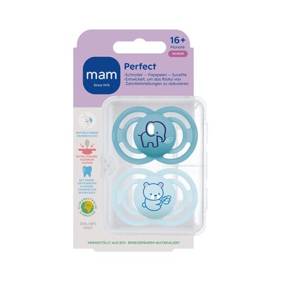 Perfect Nuggi Silikon 16-36 Monate Boy