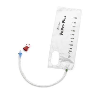 Plus sonde pré-lubrifiée usage unique CH14 20cm poche de recueil Nelaton