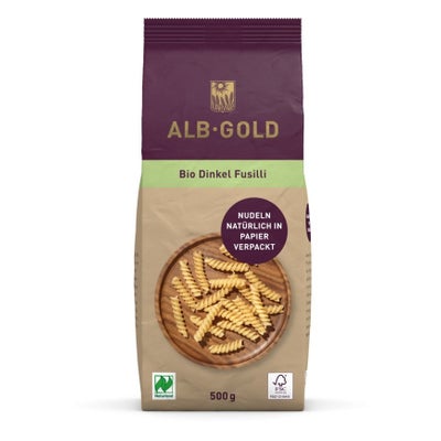 Bio Dinkel Fusilli
