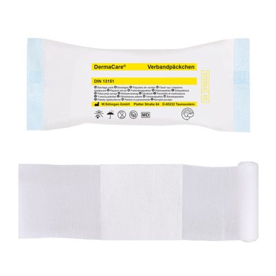 DermaCare Verbandpäckchen gross DIN 10 cm, steril