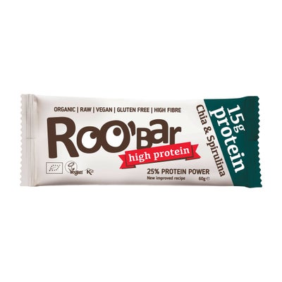 barre protéinée crue chia & spiruline