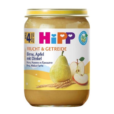 bio poire pomme et épeautre