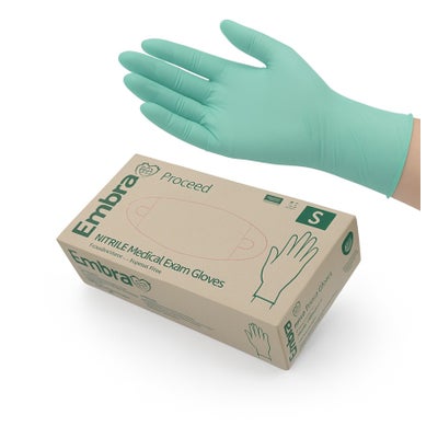 gants d'examen S nitrile