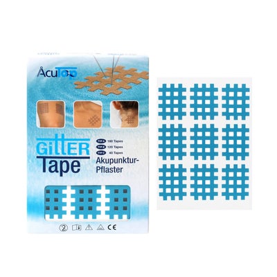 Gitter Tape 2.5x2.0cm type A bleu