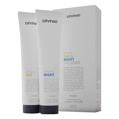 Zahnpasta Day & Night mit Fluorid 2 x 75 ml