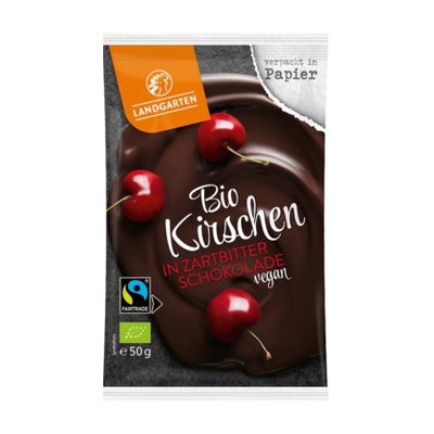 Kirschen in Zartbitterschokolade